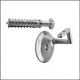 Ives HB159A3AL bright brass handrail bracket