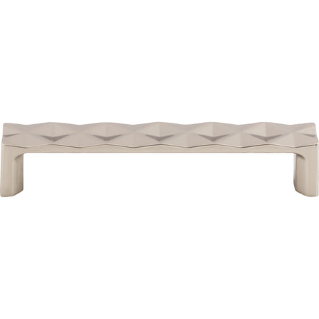 Top Knobs TK562PN Quilted 5 1/16" Center to Center Bar Pull Polished Nickel