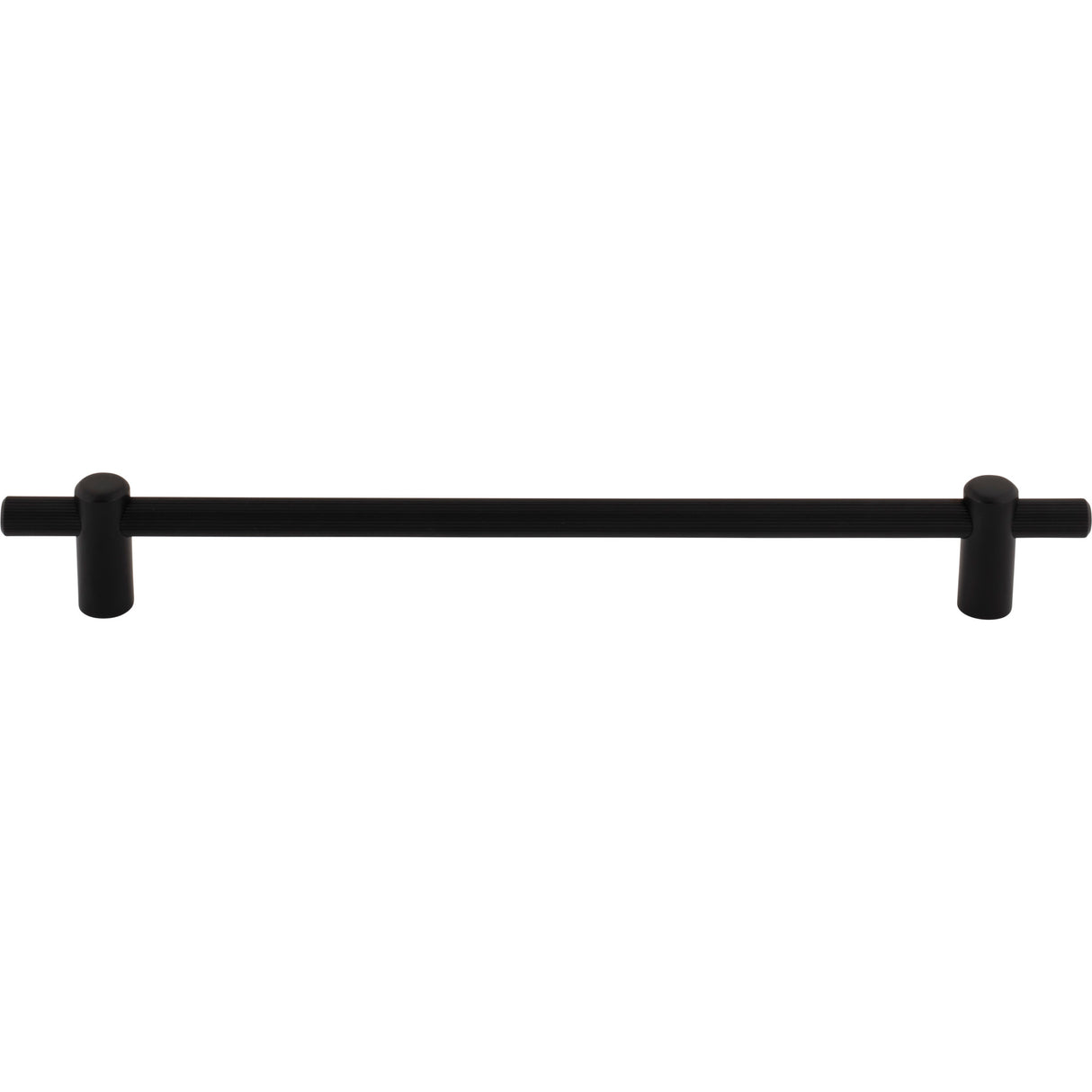 Top Knobs TK3256BLK Dempsey 8 13/16" Center to Center Bar Pull Flat Black