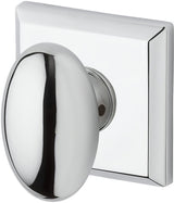 Baldwin HDELLTSR260 polished chrome dummy door knob