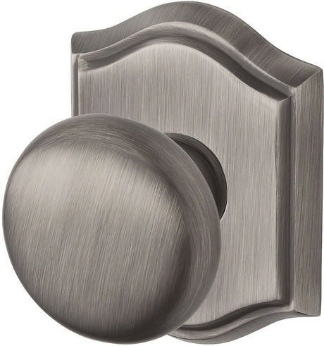 Baldwin HDROUTRR152 matte antique nickel dummy door knob