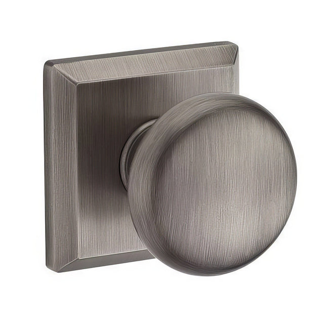 Baldwin HDROUTSR152 matte antique nickel dummy door knob