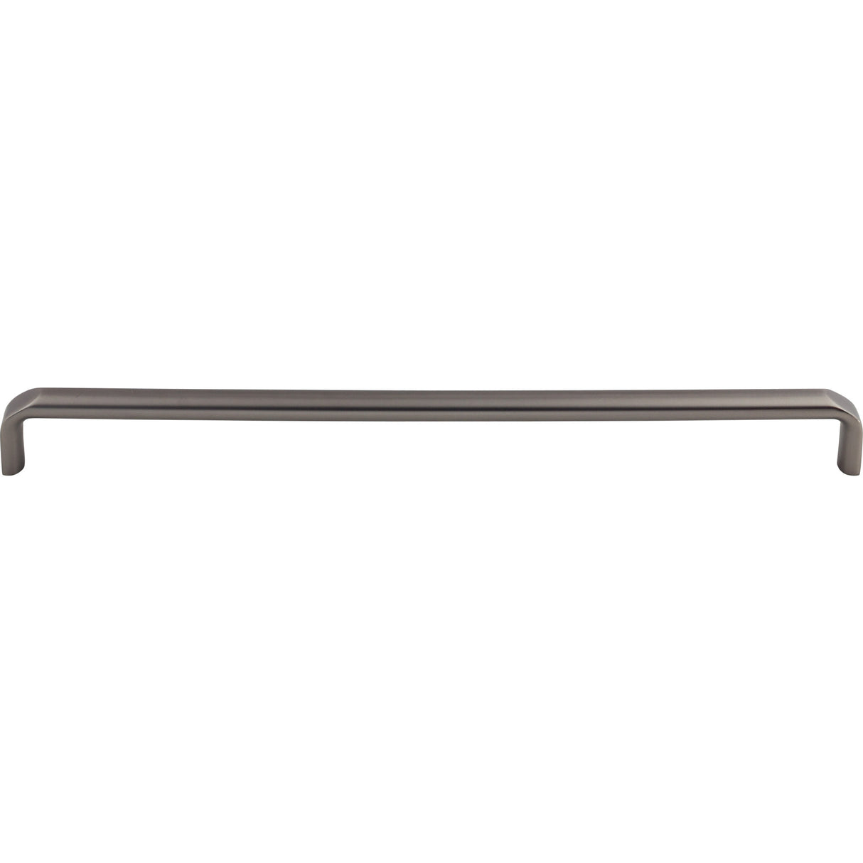 Top Knobs TK877AG Exeter 12" Center to Center Bar Pull Ash Gray