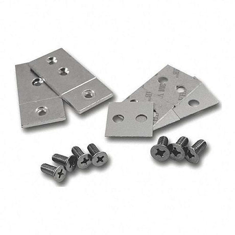 HES 152 satin stainless steel mounting tab