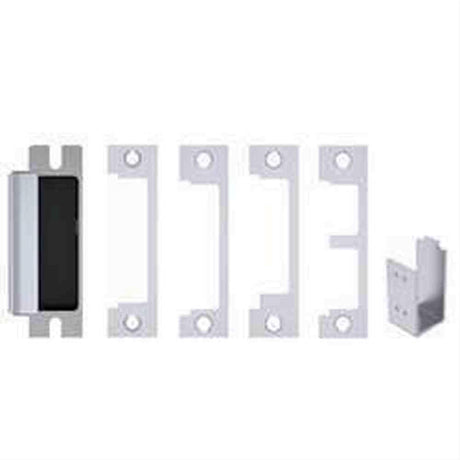HES 1600CDB-630-LMS Electric Strike with LMS Satin Stainless Steel