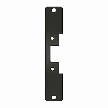 HES 502-BLK black electric strike faceplate