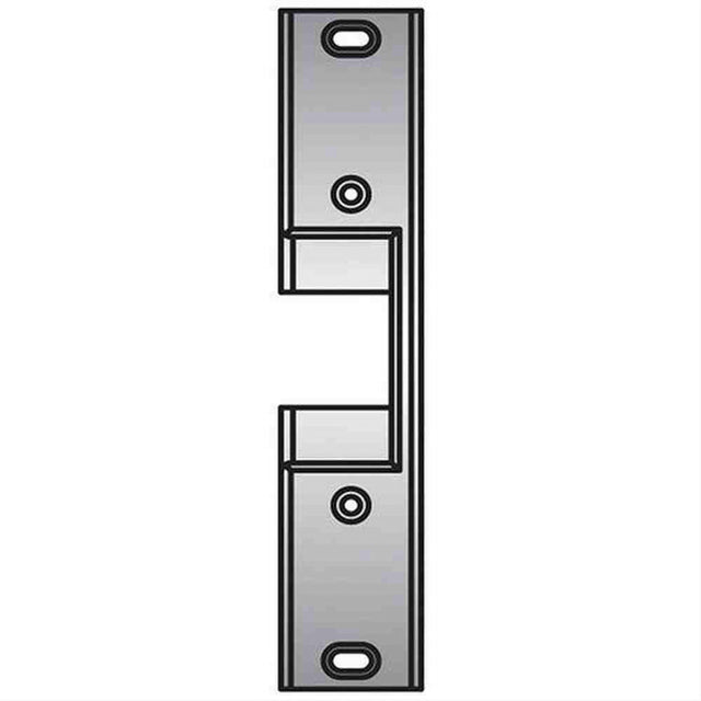 HES 789S-OPTION-626 Faceplate for Rim Exit Devices Satin Chrome
