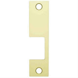 HES KM-605 KM Faceplate Bright Polished Brass