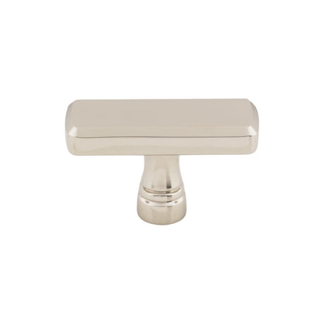 Top Knobs TK851PN Kingsbridge 1 7/8" Length Rectangle Knob Polished Nickel