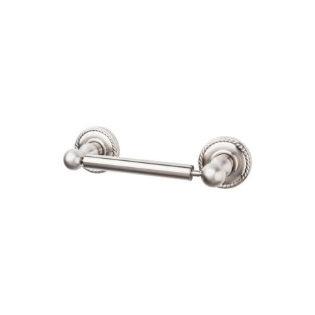 Top Knobs ED3BSNF TOP BATH (R) Edwardian Bath Wall Mounted Toilet Paper Holder Brushed Satin Nickel