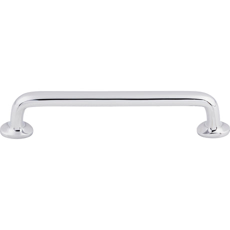 Top Knobs M1991 Aspen II Rounded 6" Center to Center Bar Pull Polished Chrome