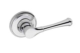 Copper Creek HL2290PS polished stainless single dummy door lever