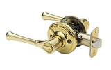 Copper Creek HL2230PB polished brass privacy door lever