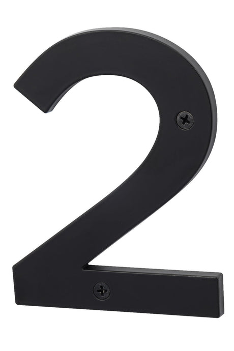Sure-Loc HN5-2 FBL flat black house number