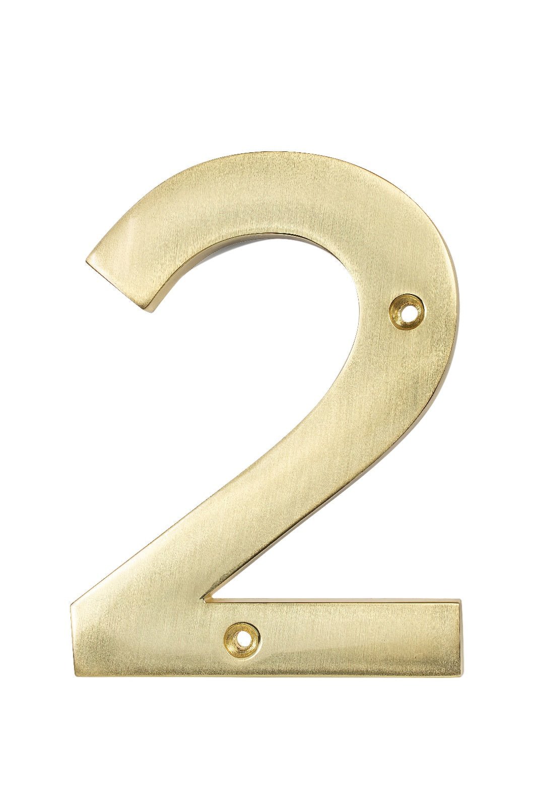 Sure-Loc HN5-2 SB satin brass house number