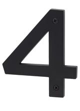 Sure-Loc HN5-4 FBL flat black house number