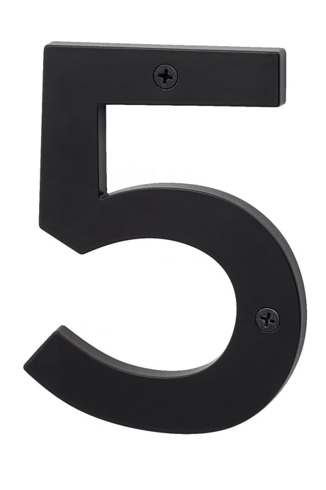 Sure-Loc HN5-5 FBL flat black house number