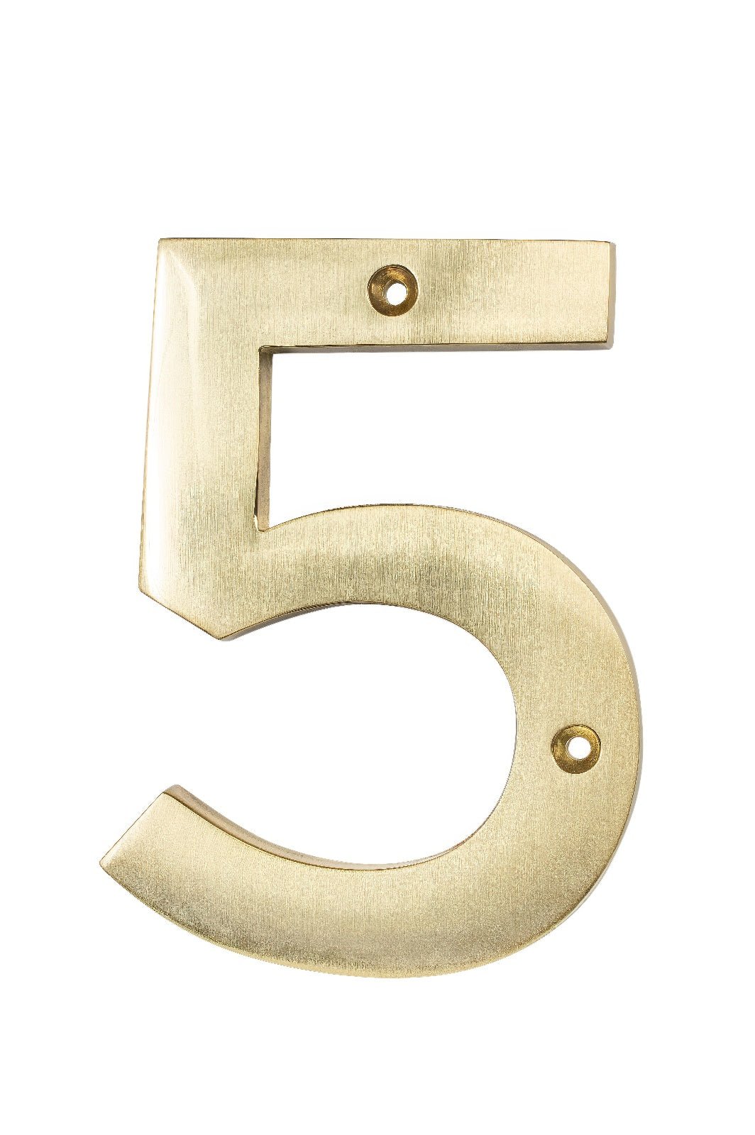 Sure-Loc HN5-5 SB satin brass house number