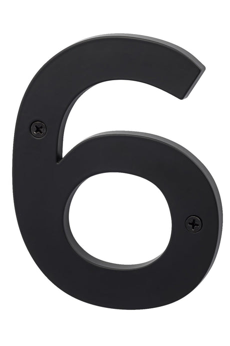 Sure-Loc HN5-6 FBL flat black house number