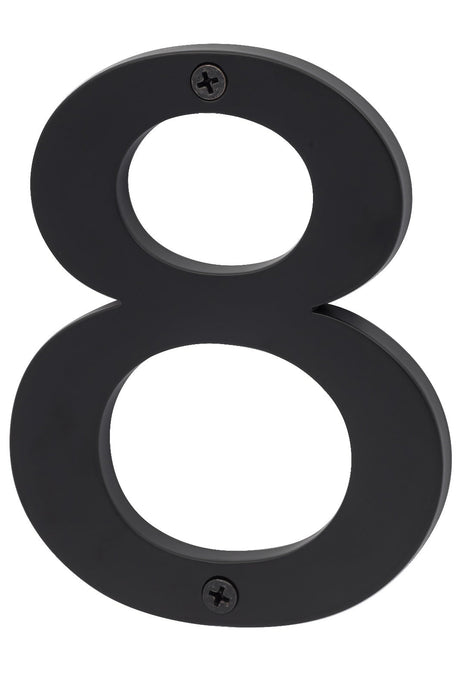 Sure-Loc HN5-8 FBL flat black house number