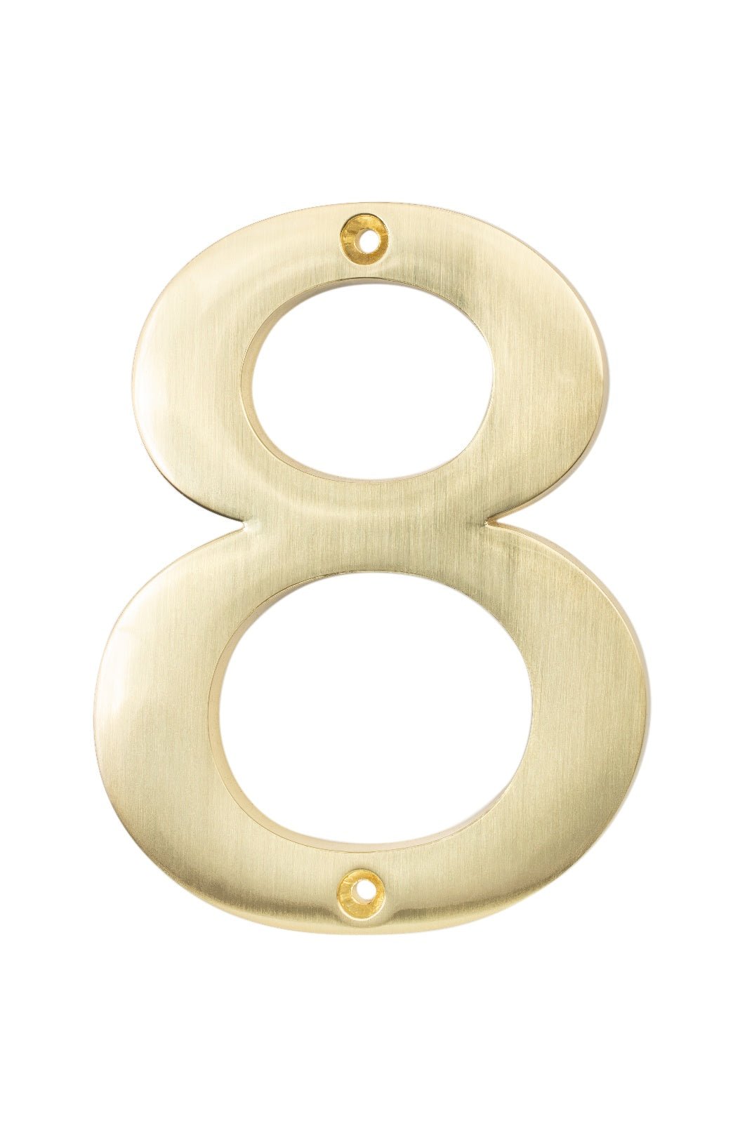 Sure-Loc HN5-8 SB satin brass house number