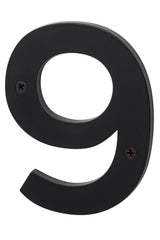Sure-Loc HN5-9 FBL flat black house number
