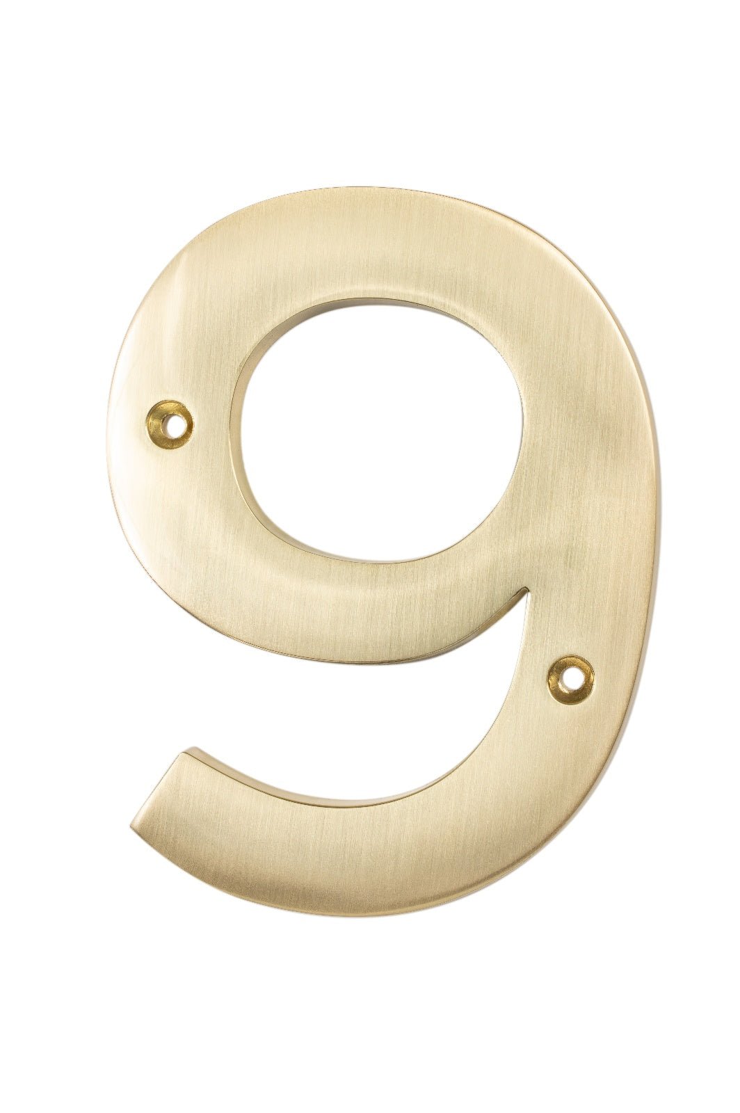 Sure-Loc HN5-9 SB satin brass house number
