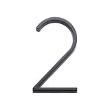 Sure-Loc HNF5-2 FBL flat black house number