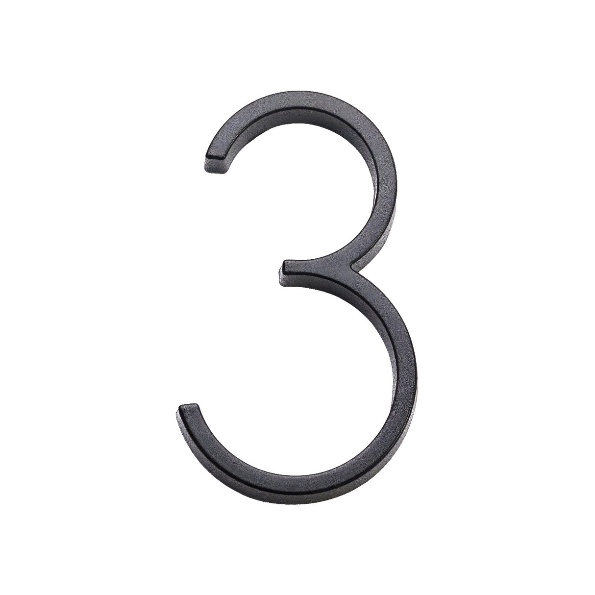 Sure-Loc HNF5-3 FBL flat black house number