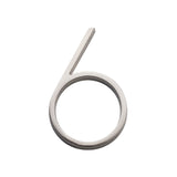 Sure-Loc HNF5-6 15 satin nickel house number