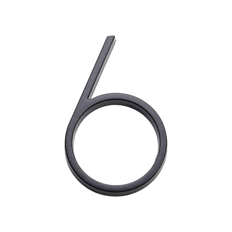Sure-Loc HNF5-6 FBL flat black house number