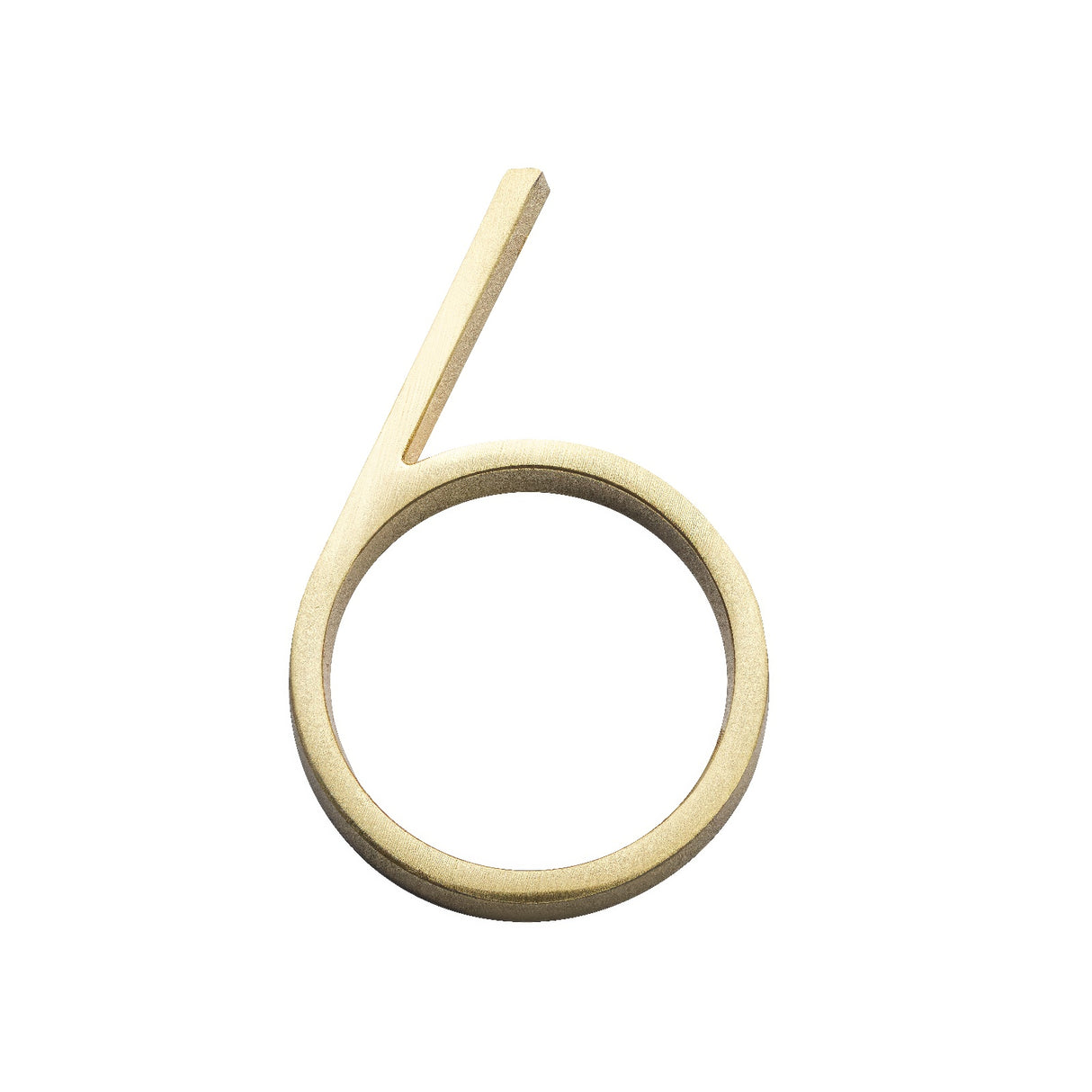 Sure-Loc HNF5-6 SB satin brass house number