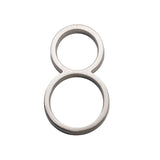 Sure-Loc HNF5-8 15 satin nickel house number
