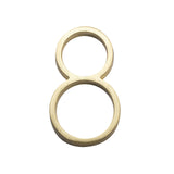 Sure-Loc HNF5-8 SB satin brass house number