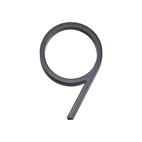 Sure-Loc HNF5-9 FBL flat black house number