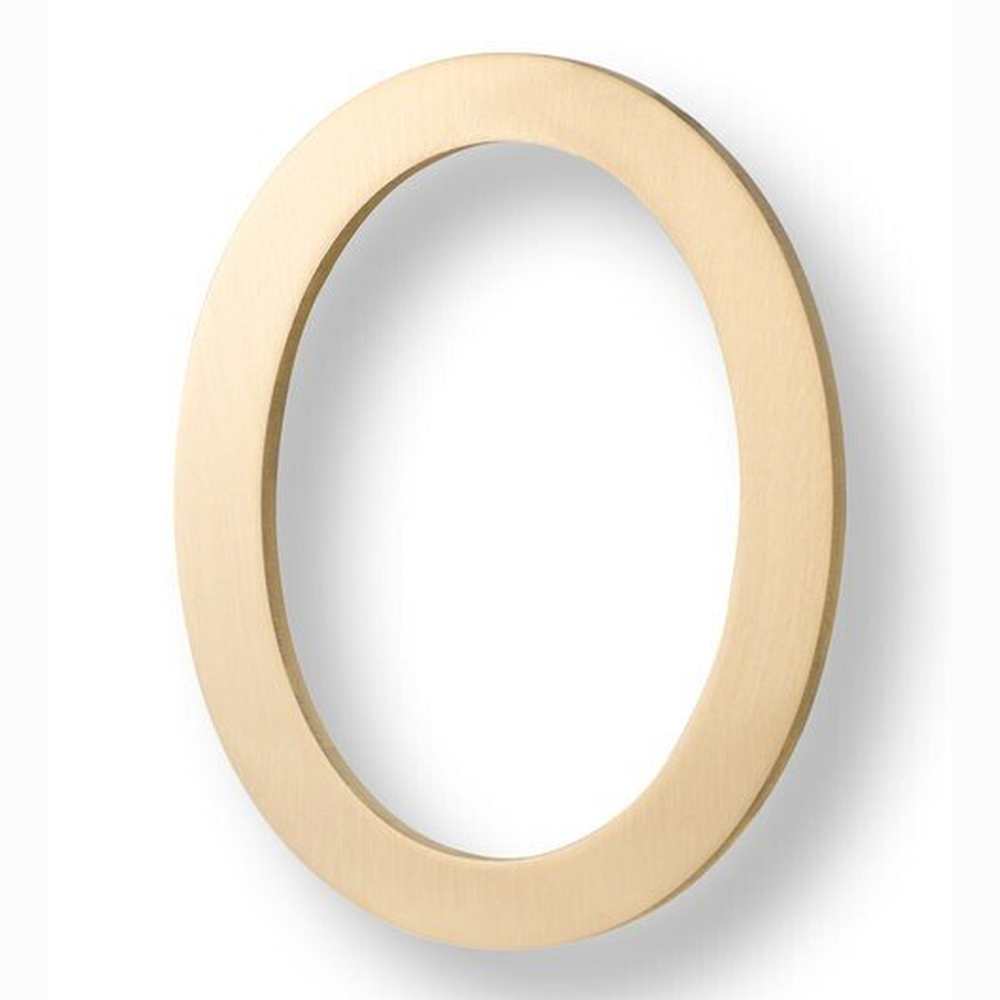 Sure-Loc HNF6-0 SB satin brass house number