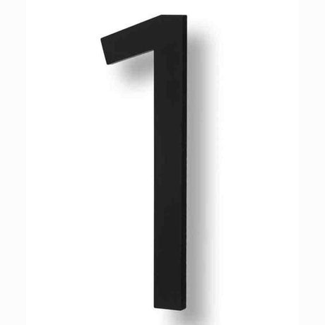 Sure-Loc HNF6-1 FBL flat black house number