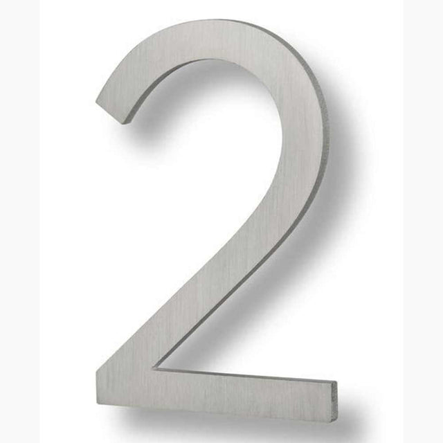 Sure-Loc HNF6-2 BA brushed aluminum house number