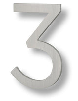 Sure-Loc HNF6-3 BA brushed aluminum house number