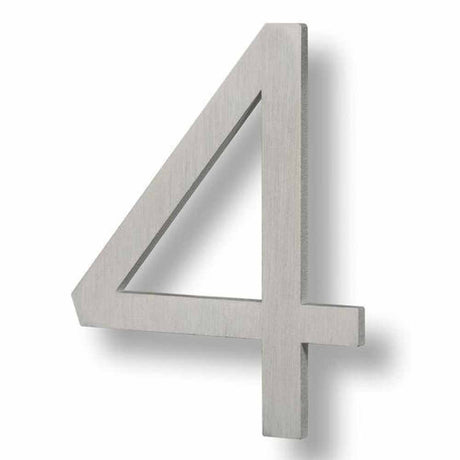 Sure-Loc HNF6-4 BA brushed aluminum house number