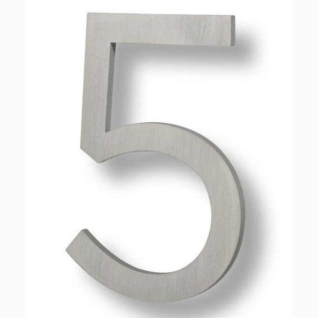 Sure-Loc HNF6-5 BA brushed aluminum house number