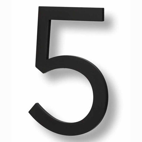Sure-Loc HNF6-5 FBL flat black house number