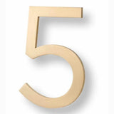 Sure-Loc HNF6-5 SB satin brass house number