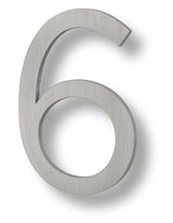 Sure-Loc HNF6-6 BA brushed aluminum house number