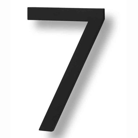 Sure-Loc HNF6-7 FBL flat black house number
