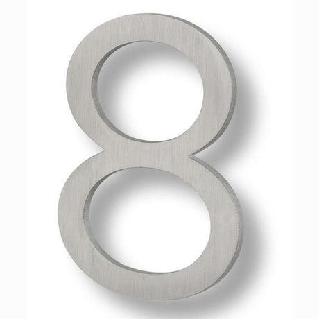 Sure-Loc HNF6-8 BA brushed aluminum house number