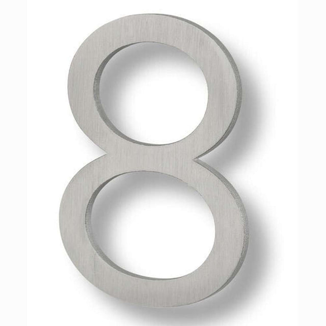 Sure-Loc HNF6-8 BA brushed aluminum house number