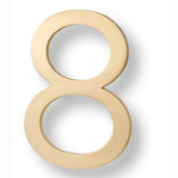 Sure-Loc HNF6-8 SB satin brass house number