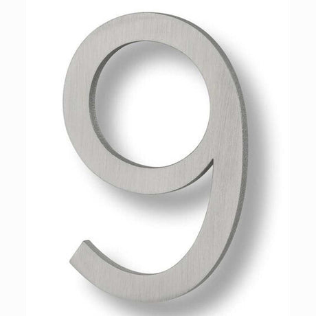 Sure-Loc HNF6-9 BA brushed aluminum house number