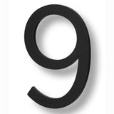 Sure-Loc HNF6-9 FBL flat black house number